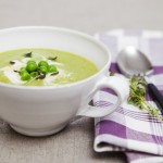 Green pea soup