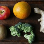 Ingredients broccoli juice
