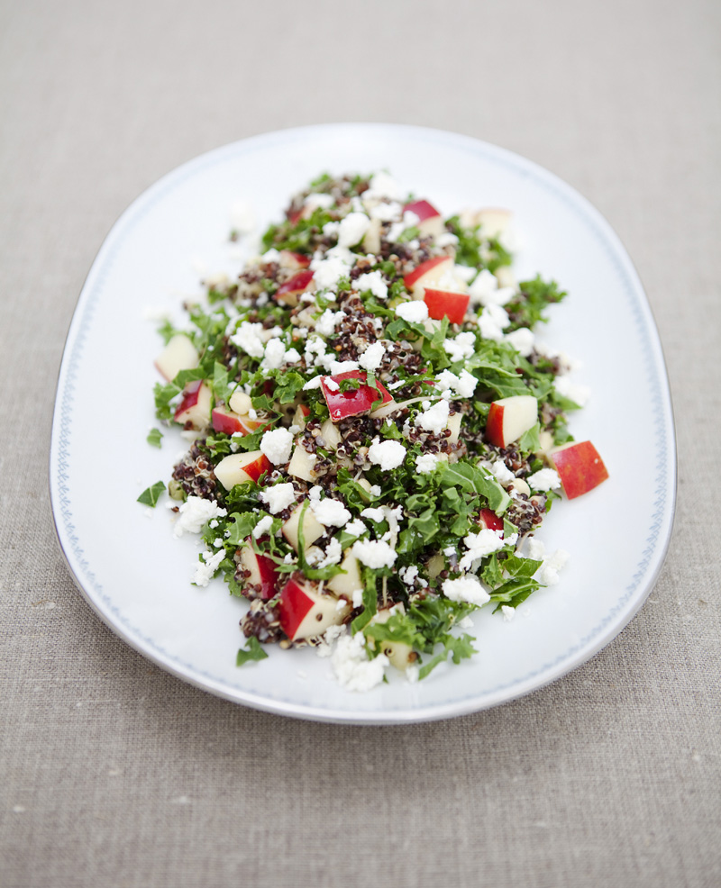 Quinoa & grønkålssalat