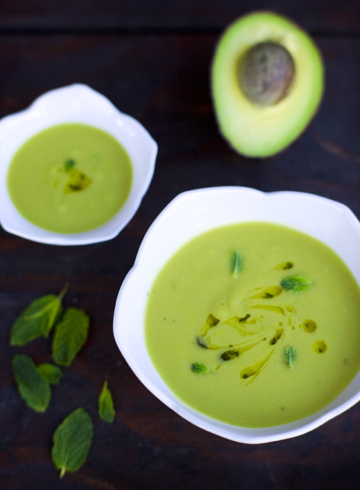 Avocado Soup & Santa Cruz