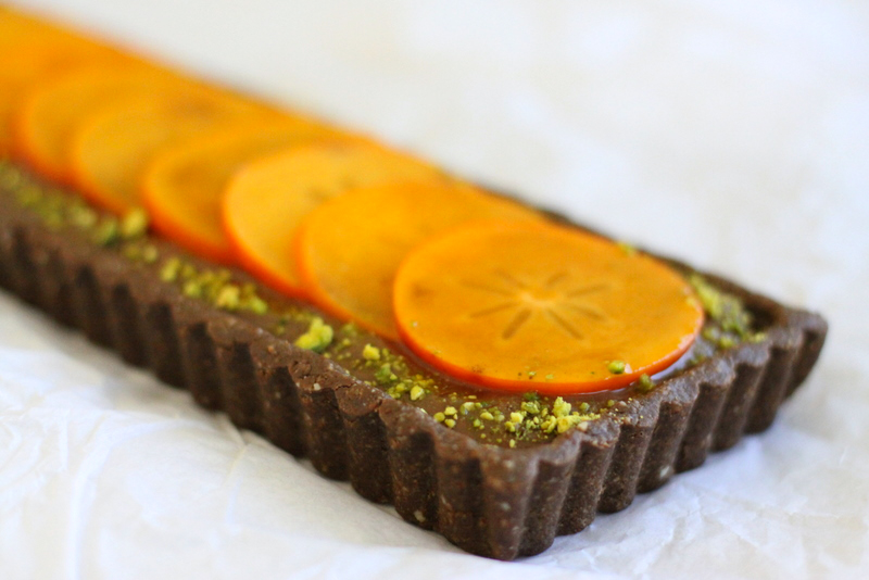 Persimmon_tart