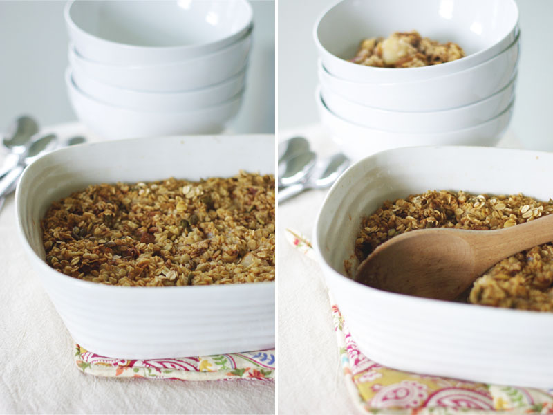 baked oatmeal_dish