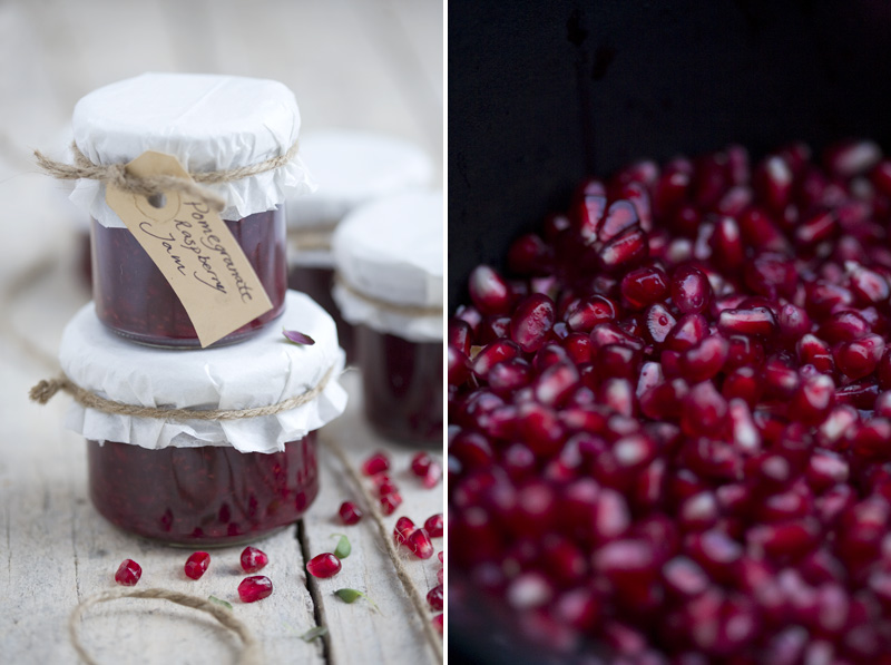 Pomegranate, Raspberry & Thyme Jam