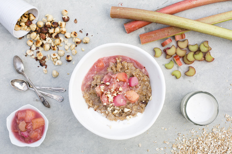 Rye, Rhubarb & Beer Porridge