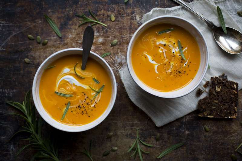 Roasted Butternut & Coconut Soup