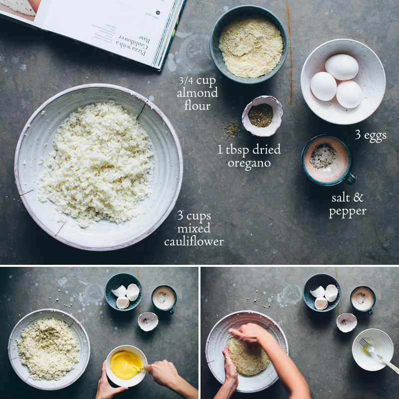 Green Kitchen Stories » Green Pizza with a Cauliflower Base